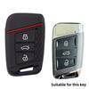 Силиконовый чехол для ключа автомобиля Vw Volkswagen Magotan Magotan Gte Passat B7 B8 Cc Arteon Skoda Fabia Superb A7 Kodiaq Seat