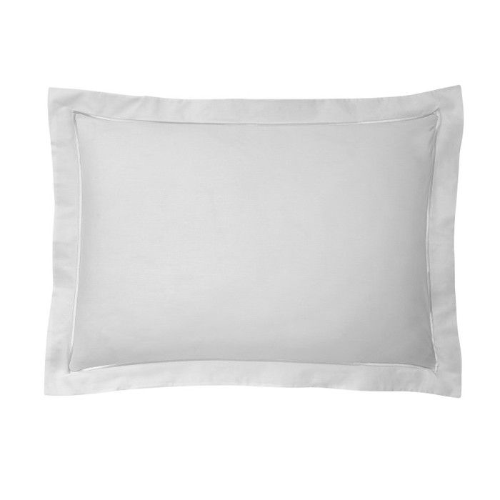 Taie d'oreiller percale de coton peigné "Julian" toutes dimensions Coton Pur - Julian Perle - - Julian Perle - Taie d'oreiller 50 x