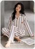 Paibangnu Pure Cotton Long-Sleeved Pajamas with Chest Cushion