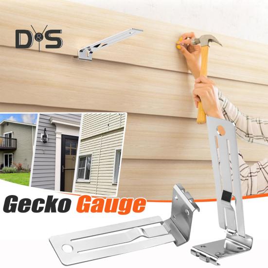 Набор из 2 шт. для измерения перекрытия сайдинга из фиброцемента, устойчивый к ржавчине компактный дизайн, портативный, прочный набор инструментов для перекрытия сайдинга