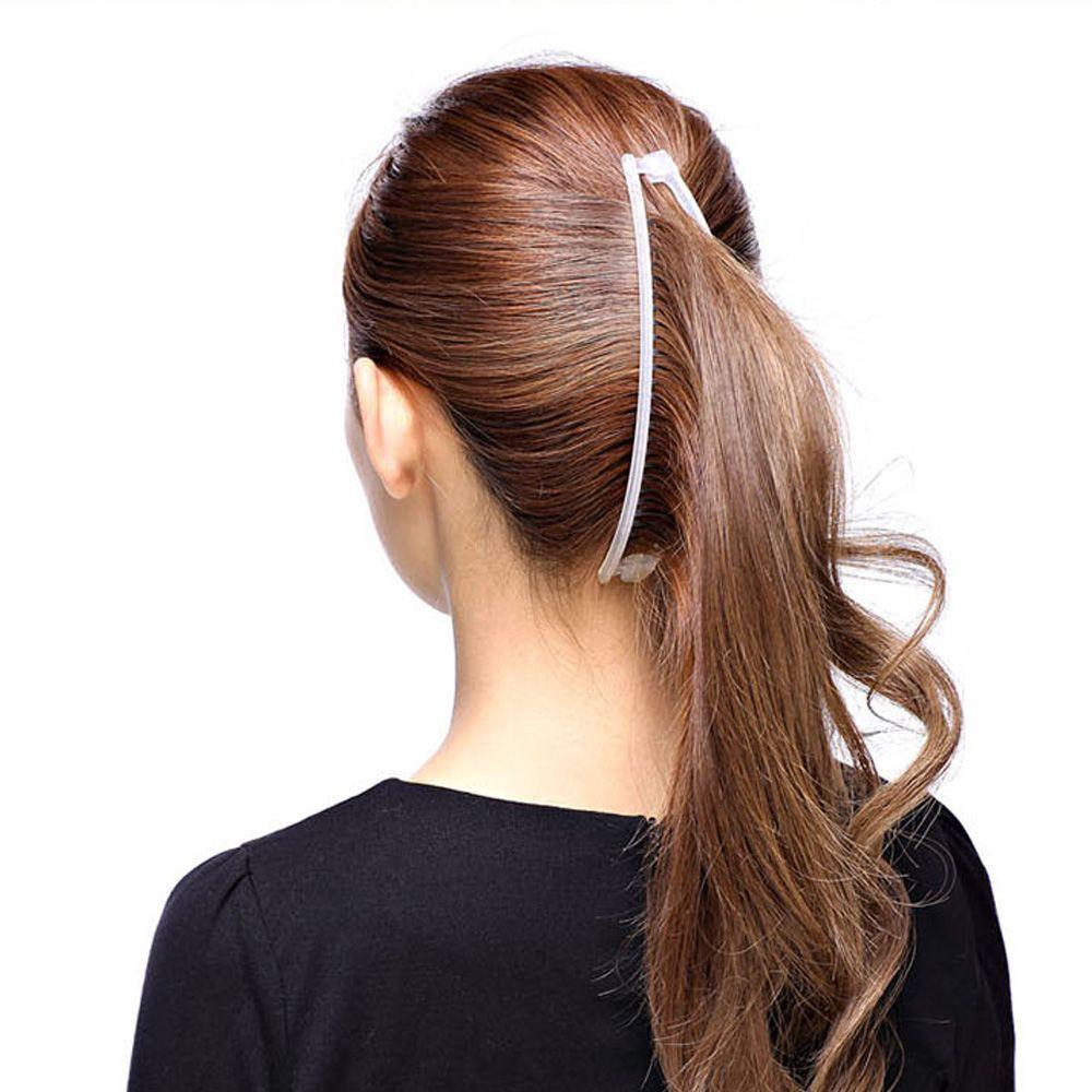Long Elegant Girl Plastic Fashion Women Hairpins Hair Clip Comb Barrettes Banana Clip