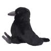 SunLemon Fluffy's Crow S 12 x 20 x 15cm Plush Bird Crow Animal P-9562