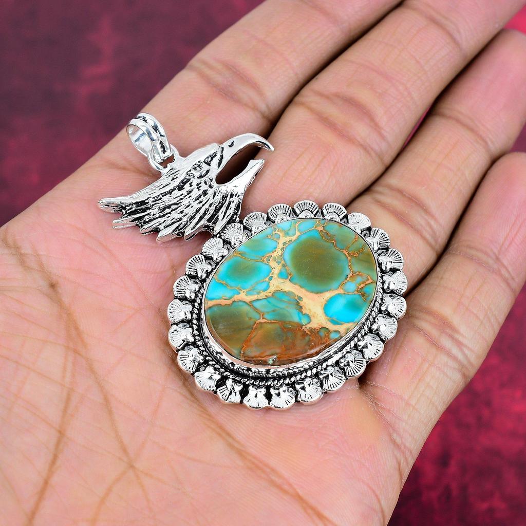 Подвеска из осадка, ювелирные изделия из цельного серебра 925 пробы с драгоценными камнями, подвеска ручной работы, на День благодарения