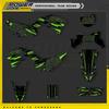 PowerZone Custom Team Motorcycle Graphics Backgrounds Decals Stickers For Kawasaki 2020 2021 2022 2023 KLX 230 230R