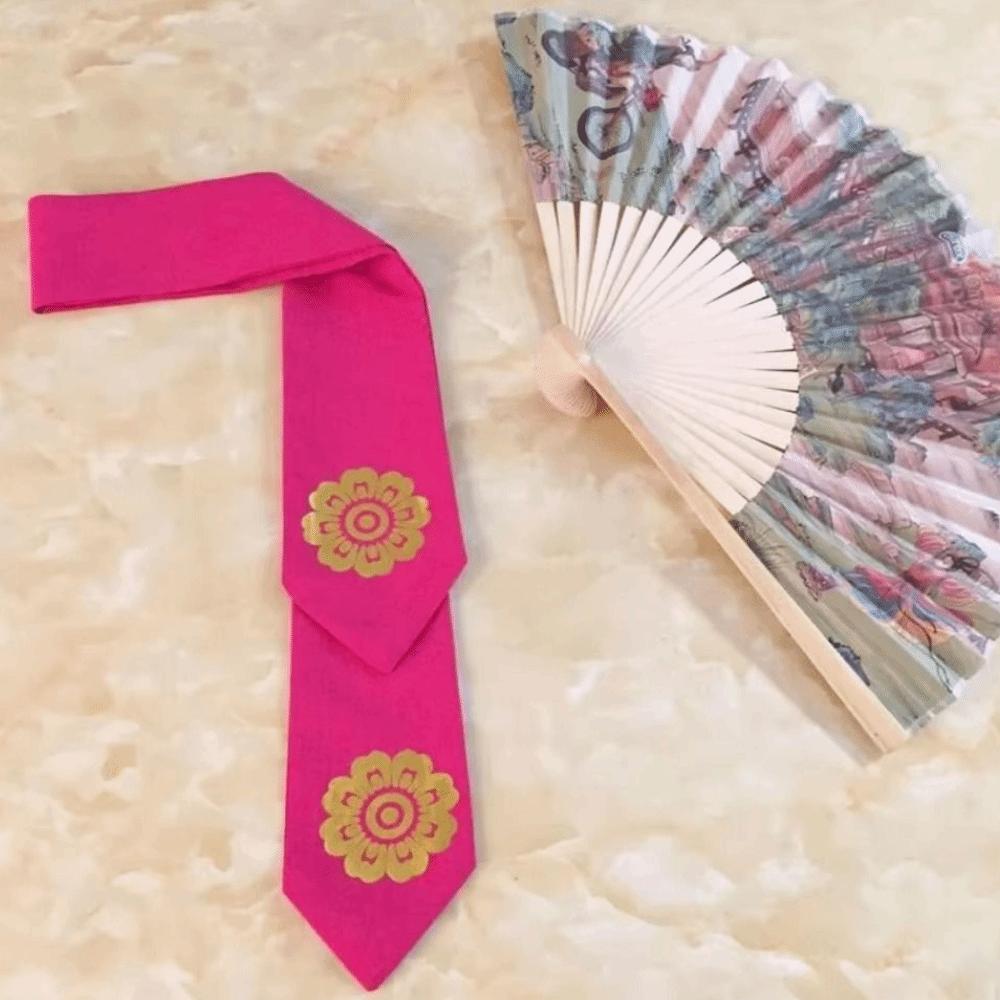 Flower Korean Headband Ribbon Stage Dance Costume Sweet Korean Hanbok Hairband  Hanfu