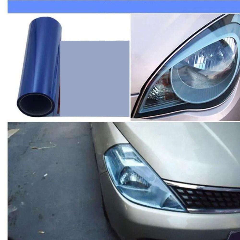 Self-Adhesive Car Headlight Lamp Film Vinyl Film Car Tailing Moulding Foil Car Accessories