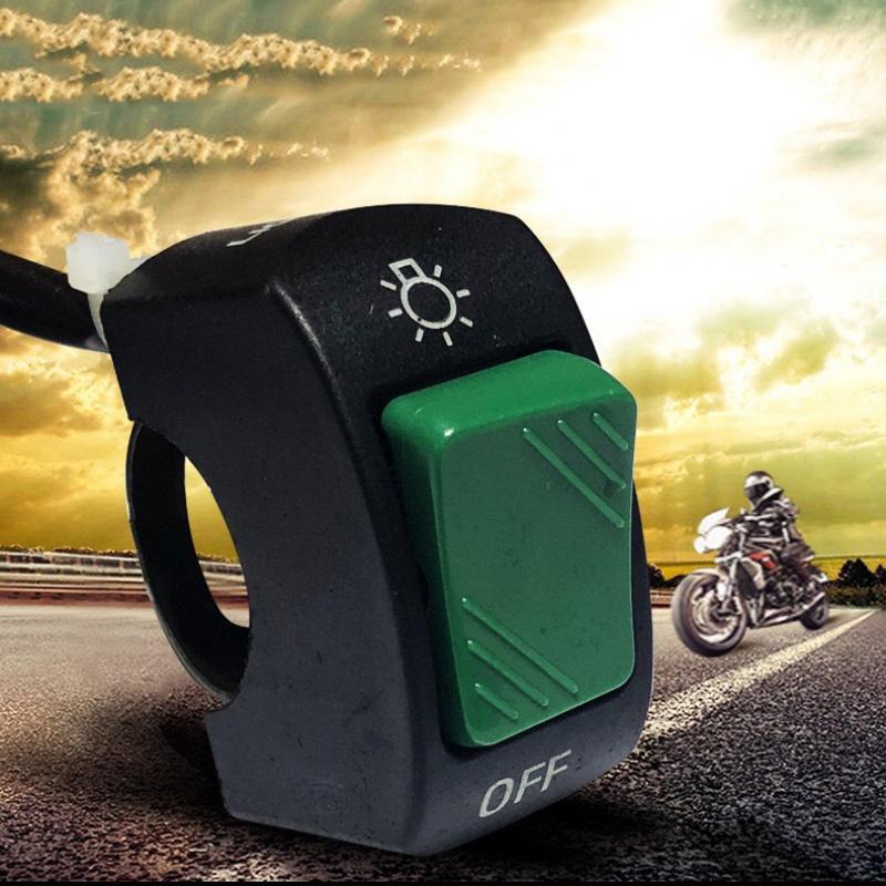 1 Pcs Motorcycle Switch ON OFF Control Button Handlebar Mounted Headlight Signal Lamp Control Modified Switches Accessories