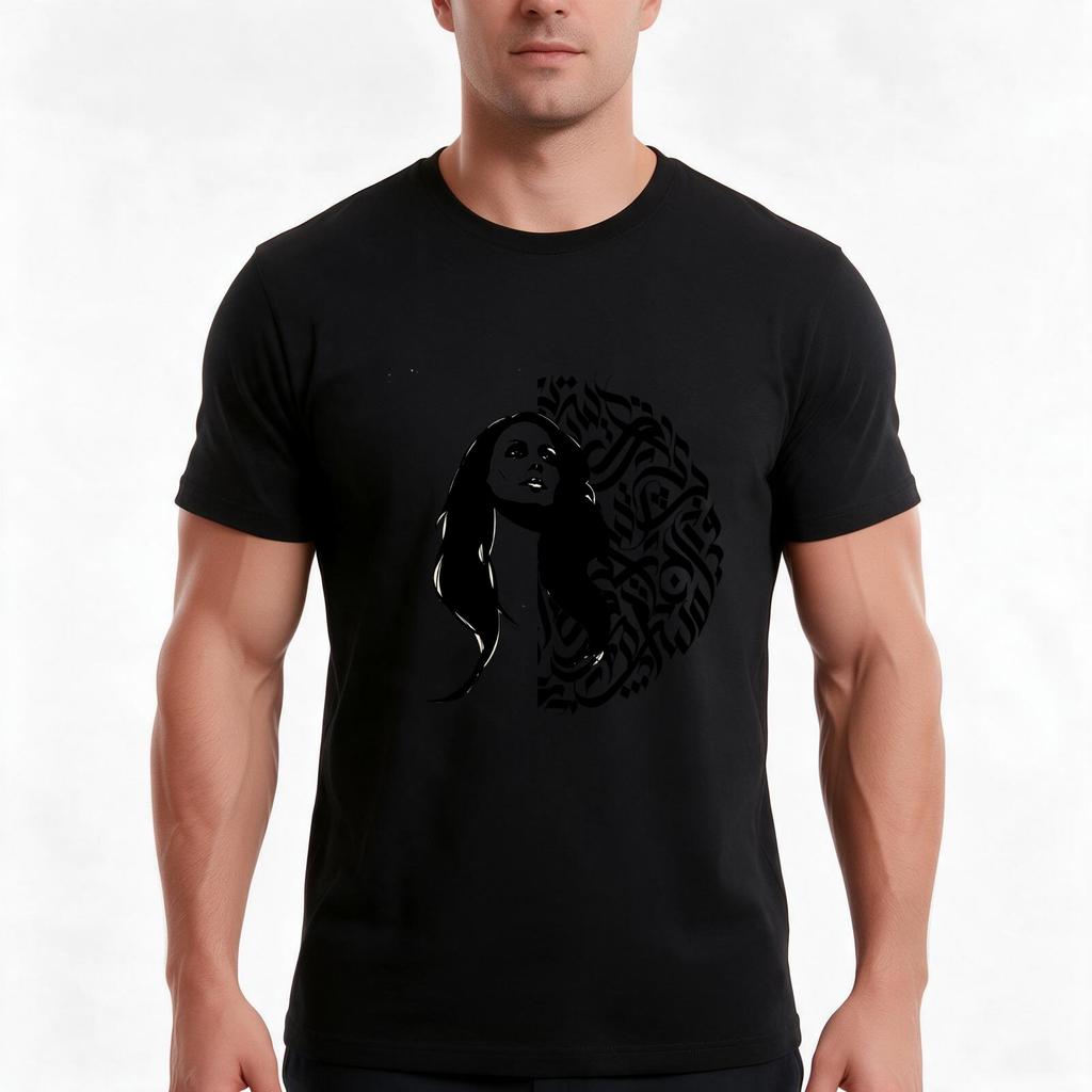 Fairouz New Editionarabic Calligraphy By Fadi Tshirt Summer Casual Cotton Tee Oversized Streetwear Tops Unisex Unisex Unisex