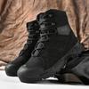 New High-top Outdoor Combat Boots Wear-resistant Tactical Boots Platform Hiking Shoes Desert Boots Men