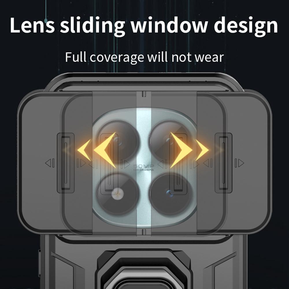 Для Xiaomi Redmi Note 15 Pro+ 5G Чехол Защита камеры Бронированный чехол для телефона Для Redmy Note 15 Pro Plus Магнитный держатель Кольцо Чехол