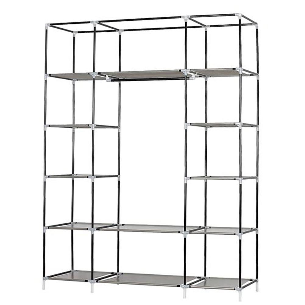 Нетканый шкаф для гостиной, складной портативный пылезащитный шкаф для хранения мебели, бытовой шкаф для спальни