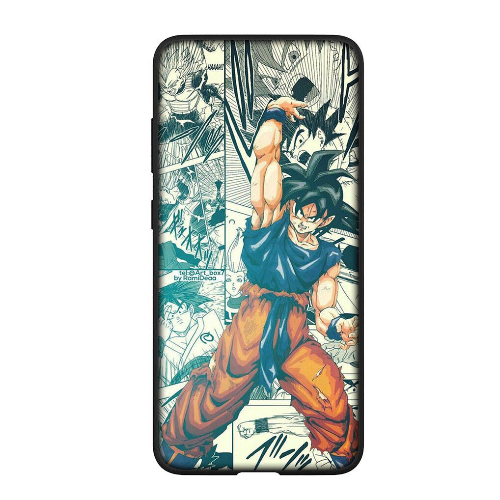 Для Samsung Galaxy S25 S24 S23 S22 Ultra FE Plus A17 A37 A57 A56 A55 A06 A16 A15 A36 A26 A35 A05 A25 A54 A34 Чехол для телефона Аниме Dragon Ball Goku
