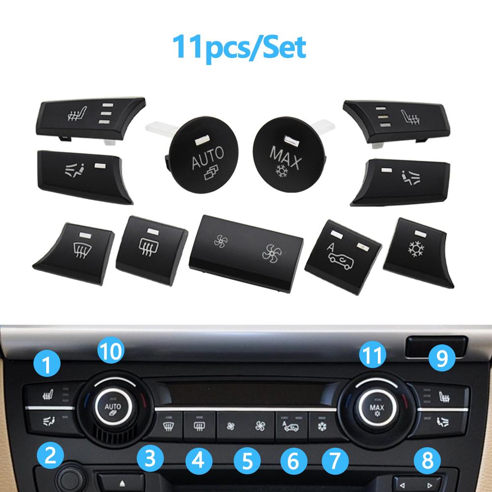 Приборная панель кондиционера кнопка переменного тока комплект управления ключом для замены для BMW X5 X6 E70 E71 E72 2007-2014