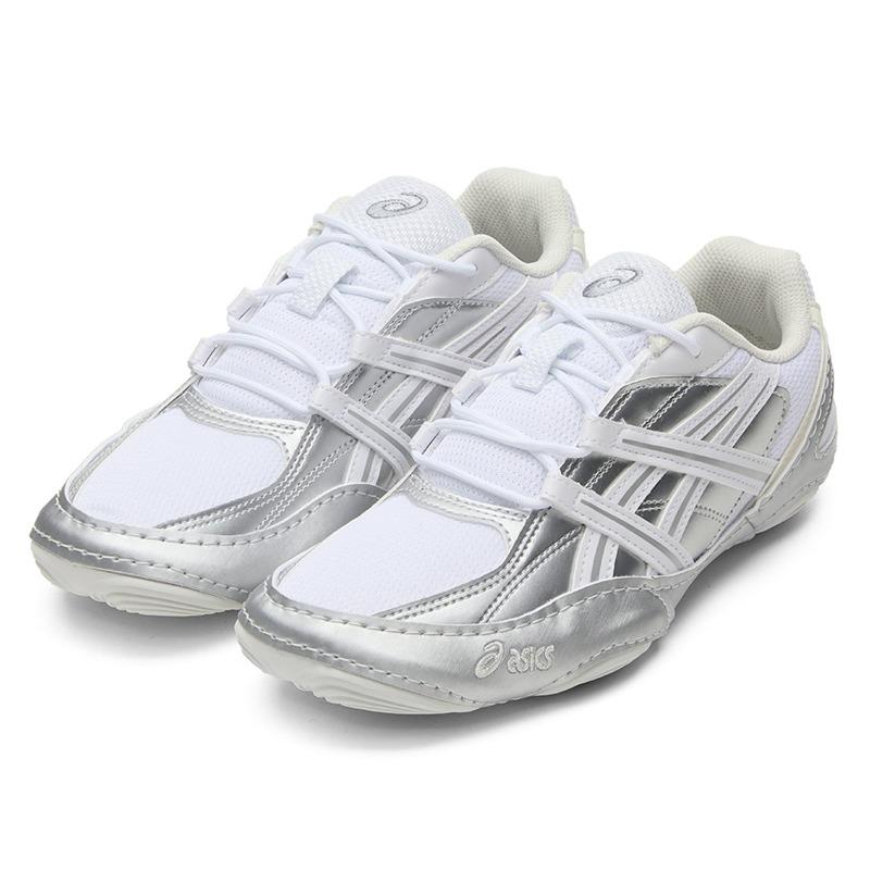 Asics Hypersync Унисекс Низкие Повседневные Кроссовки Серебристо-Белые 1203A879-100