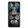 For Samsung A16 5G Phone Case Cover Lion Wolf Tiger Black Silicone Soft Back Cover Cases For Samsung Galaxy A16 Case A 16 Coque