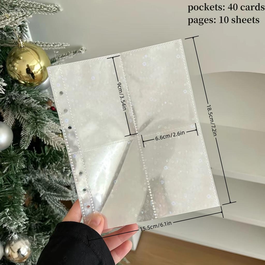 A6 Плюшевый переплет с бантом Держатель для Pocards Милая девушка Ins Идол Карта Kpop Po Альбом для коллекционирования Обложка для хранения листов Канцелярские товары Качество