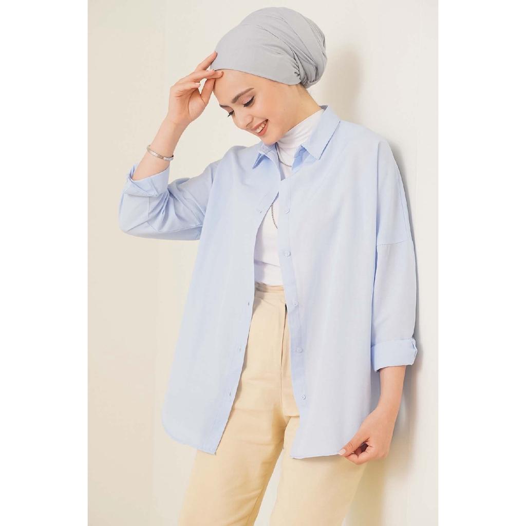 Oversize Basic Shirt Green
