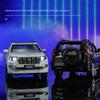 HAOCHI 1/24 Toyota PRADO Land Cruiser Внедорожник Сплав Модель автомобиля Литой Металл Внедорожник Модель автомобиля Звук Свет Детская Игрушка Подарок