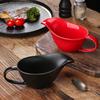 Соусник керамический с ручкой, дизайн, можно мыть в посудомоечной машине, широкий носик, наливание без брызг, кувшин для подачи соуса, декор для дома и кухни