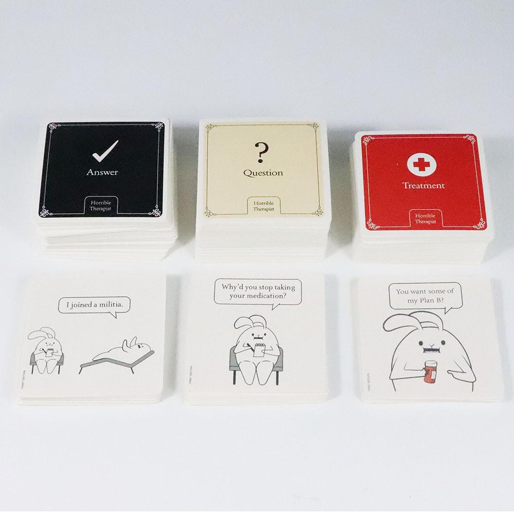 Exploding Kittens Horrible Therapist Card Game With Emotional Intelligence For Family Fun And Brain Development