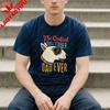 The Coolest DAU EVER Cool Puppy Graphic Print T Shirt Dog Lover Tees Men Crewneck Cotton Short Sleeve Summer Casual Streetwear