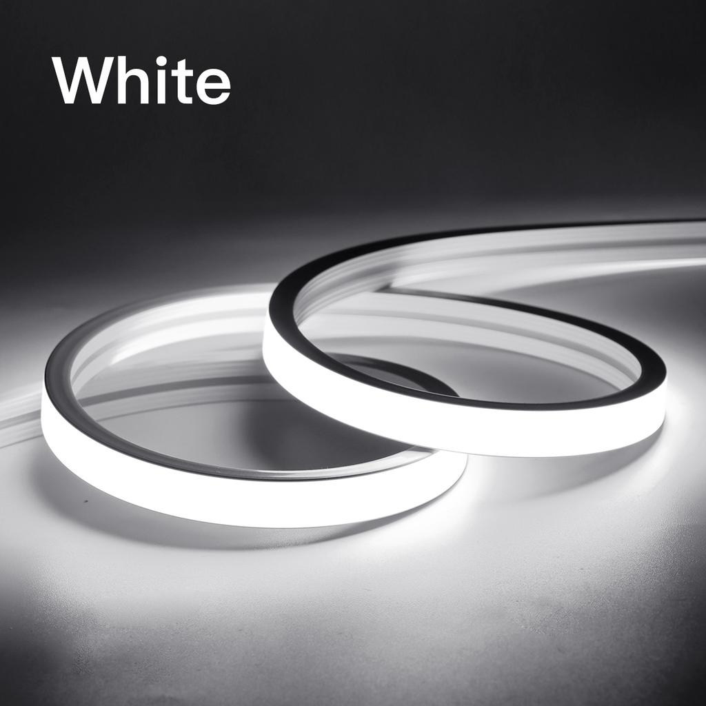 USB 5V Remote Control Dimmable Pure Silicone Tube COB Neon LED Strip Light Waterproof For Garden Bedroom Kitchen Backlight Decor