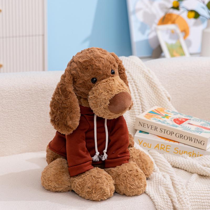 Мультяшная Собака Милая Лиса Кошка Толстовка Украшение Плюшевая Кукла Подушка Для Декора Комнаты