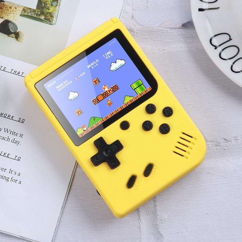Macaron Handheld Game Console Children's Student Nostalgic Toy 500 In One Retro Mini Handheld Game Console