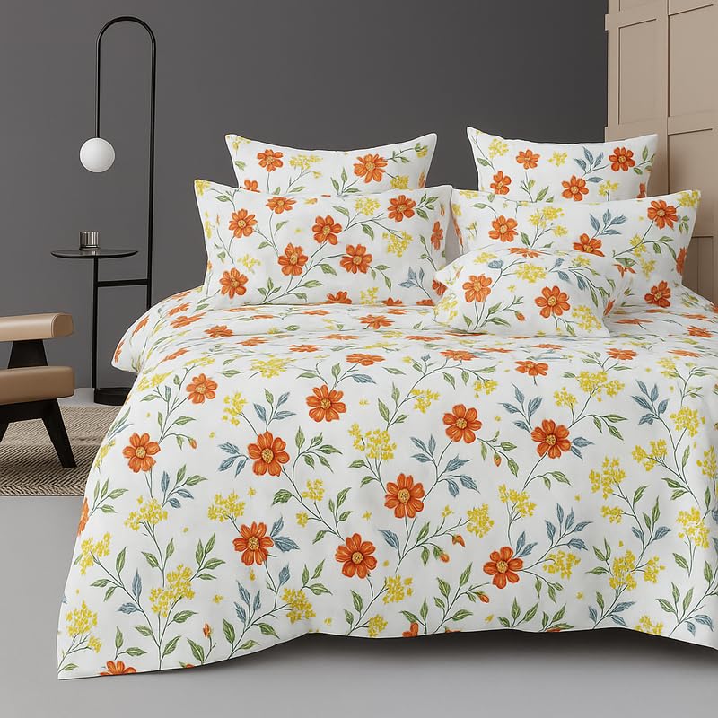 Простыня из микрофибры 300 TC, размер XXL, мягкий хлопок, Super King Size | 9 футов, 275 x 275 см, с 2 наволочками большого размера - Пастельно-фисташковый зеленый