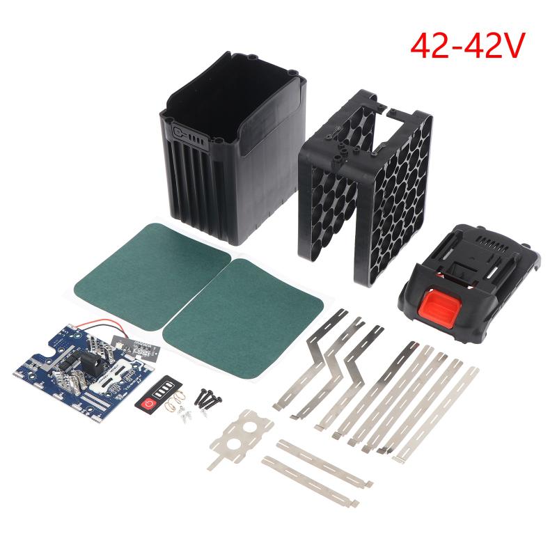 Корпус для DIY батарейного блока 18650 на 30 ячеек, 25В/42В, 60А, с платой PCB и схемой заряда, для солнечного генератора, блока питания