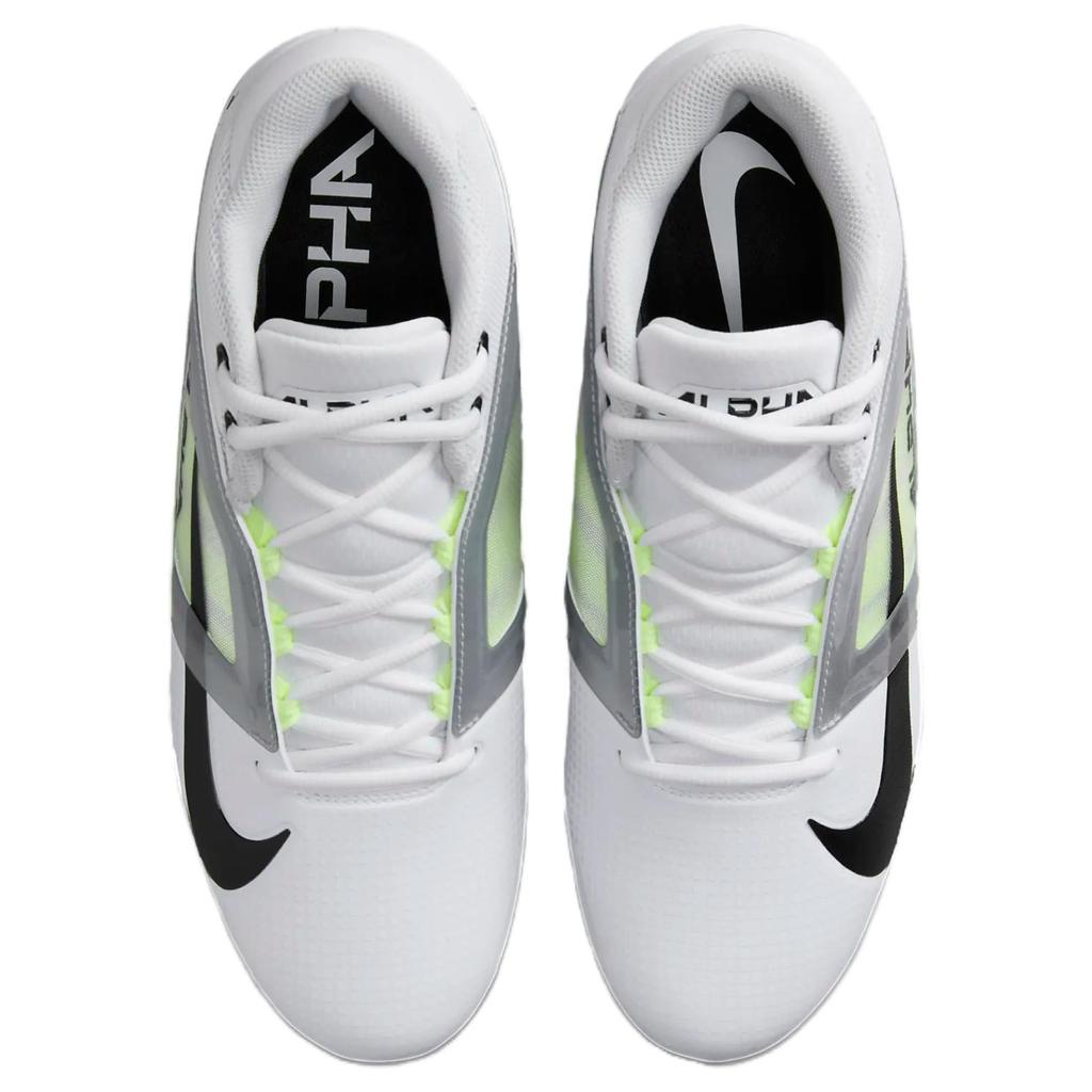 Nike Кроссовки Alpha Menace 4 Pro White Black Unisex Metallic-Silver Photon-Dust FD7037-100