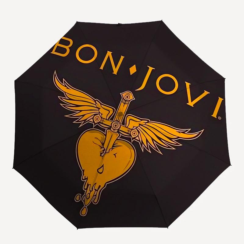 1pc Bon Jovi Heart with Wings Suitable for All Seasons UmbrellaFP165