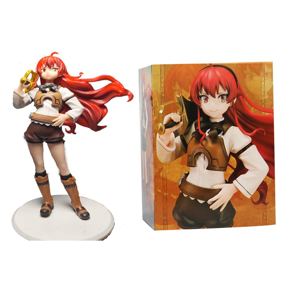 Mushoku Tensei Эрис Грейрат Фигурка Коллекционная ПВХ Модель Статуэтка Украшение Кукла для Поклонников Эрис Бореас Фигурки Игрушки