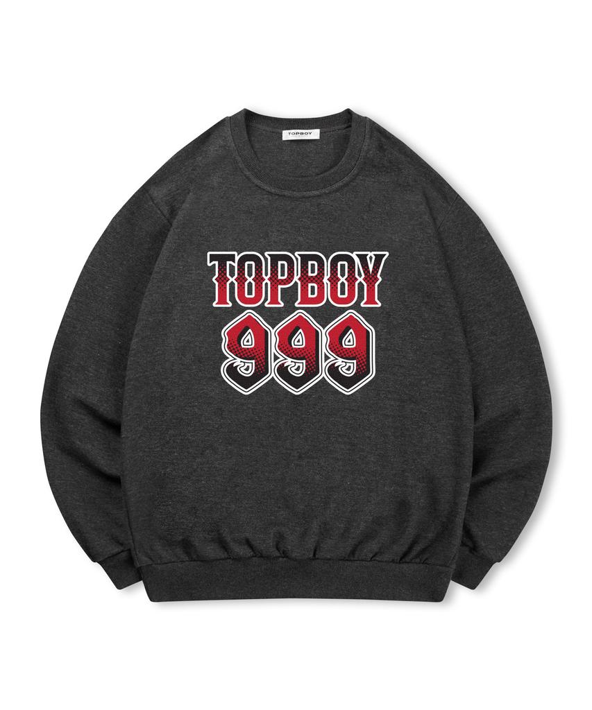 TOPBOY [Без флиса или с флисовой подкладкой] Толстовка с принтом из 999 точек (Тип Б)
