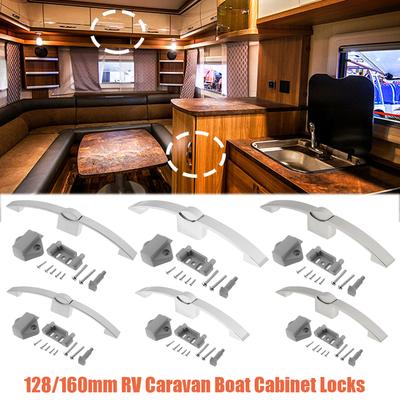 2 шт. Замок-кнопка для автодома, фургона, каравана, лодки, замки для шкафа, ручка, защелка для ящика дома, кнопочные замки, фурнитура для замка двери мебели