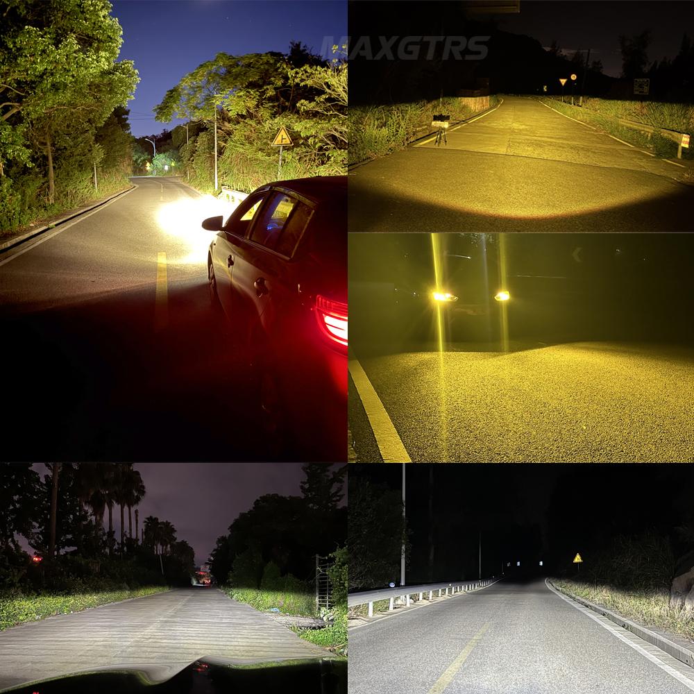 MAXGTRS 2 шт. Светодиодная лампа H7 с вентилятором 20000 лм Суперяркая лампа головного света с вентилятором Турбо Мини-дизайн Автомобильная фара 12 В 110 Вт