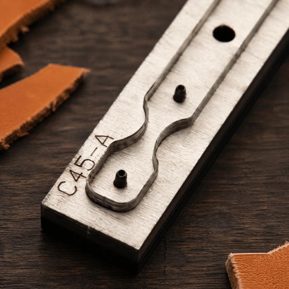 Wooden Die Leather Cutting Die Long Strip Design DIY Leather Tool Strap Cutting Die For DIY Crafts