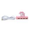 Sanrio Тонкий USB-концентратор My Melody My Melody My Melody 6×9,5×3 см Персонаж 326909 SANRIO