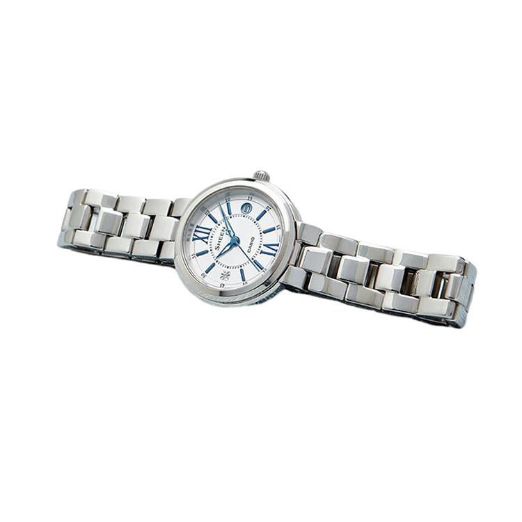 Casio Женские часы SHEEN 32 мм Серебристые SHE-4528D-7AUPR