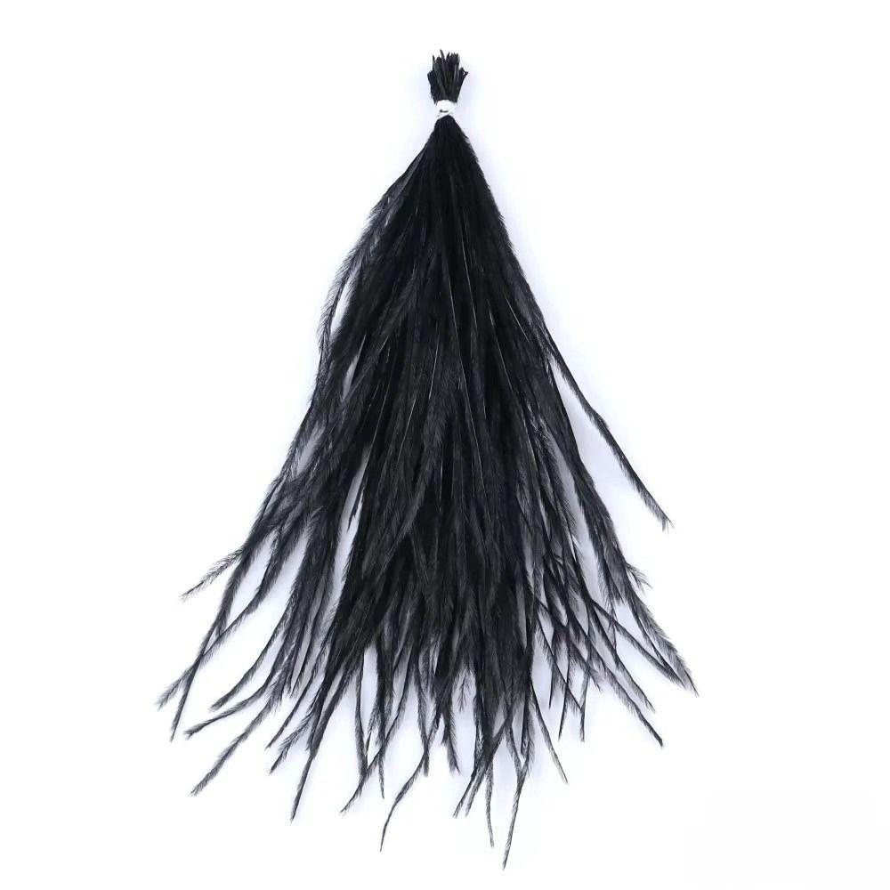 100Pcs Sewing Costuming Ostrich Feathers for Craft Jewelry Making Accessory