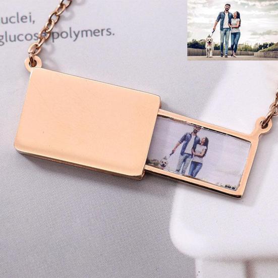 Ожерелье с подвеской, гальваническое покрытие, яркая отделка, антикоррозийное украшение, аксессуар для ожерелья-конверта