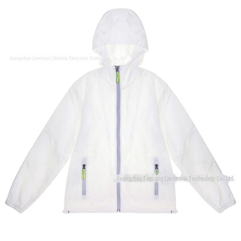 Куртка со светодиодной подсветкой для пар - можно стирать, идеально подходит для дискотек и музыкальных мероприятий