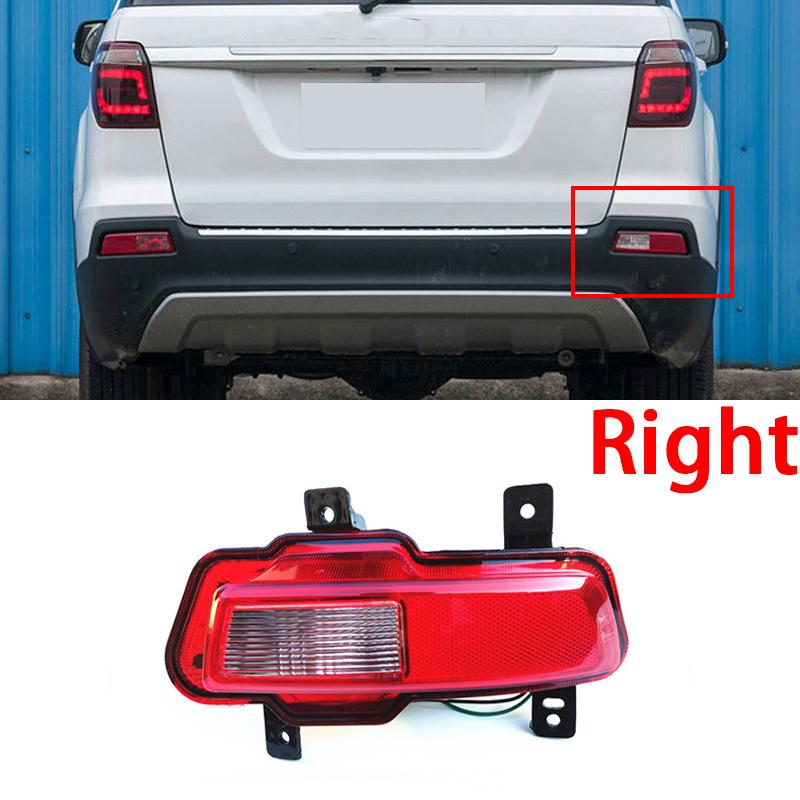 Car Rear Bumper Fog Light Tail Lamp Reflector Light Stop Lamp Brake Lamp Light For CHANGAN CX70 2016 CX70T 2017