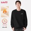 Baleno Men's Retro Alpaca Fleece Lined Warm Sweatshirt