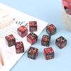 1 шт 16 мм 6-гранные игральные кости счетчики +1/-1 игральные кости детские игрушечные игральные кости для игры