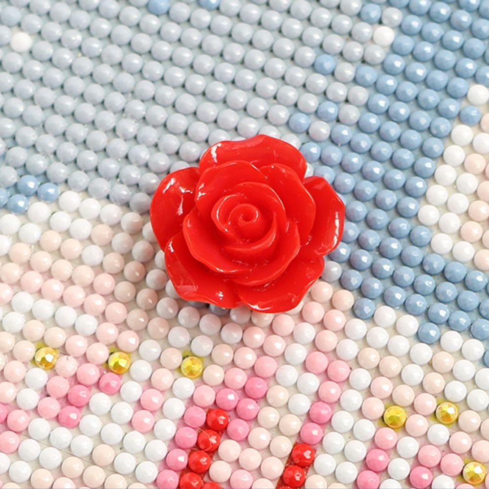 Magnet Handmade Rose Diamond Holder Diamond Painting Cover Holder Magnet Locator Magnet Cover Core