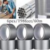 Heavy Duty Silver Duct Tape - 30 Yards X 2 Inch - Strong Flexible No Residue All-Weather and Tear by Hand - Bulk Value for Do-It