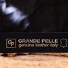 Брючный мужской кожаный ремень GRANDE PELLE Leather Belt 21450 Синий