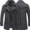 Erkaklar uchun trench palto Erkaklar uchun jun palto Erkaklar uchun kurtkalar Moda kurtka va palto Erkaklar paltosi Ikkita yoqali palto Sovuqdan himoya qiluvchi kurtka