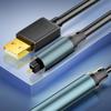 24Bit USB Digital Fiber Optical Analog Sound Cable SPDIF Digital Sound Converter Cable for HDTV Multimedia Speaker